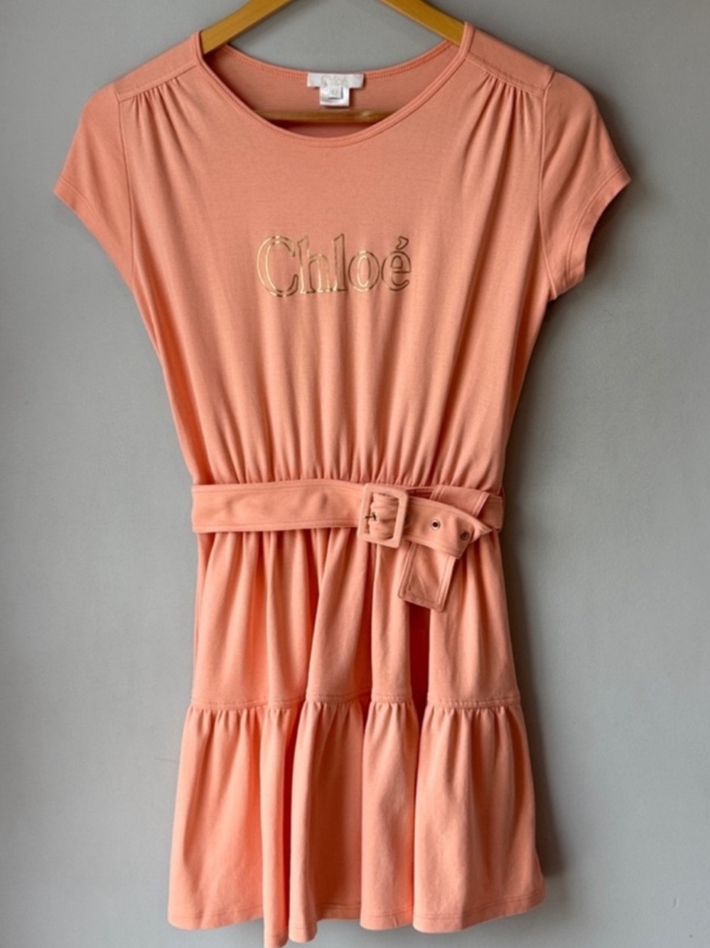 CHLOÉ Girls 12 Jersey Dress